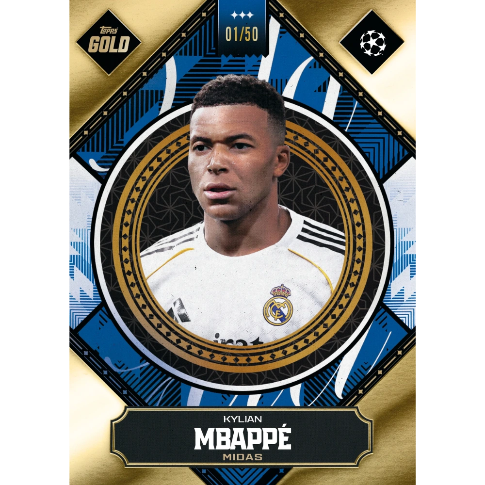 Topps 2025-26 Gold UEFA Club Competitions - Hobby Box