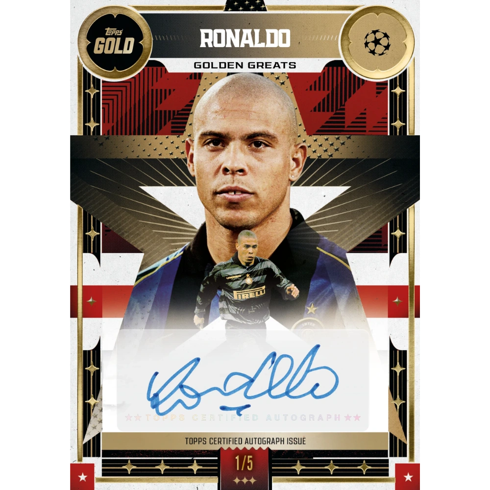 Topps 2025-26 Gold UEFA Club Competitions - Hobby Box