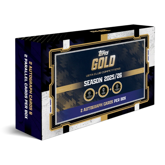 Topps 2025-26 Gold UEFA Club Competitions - Hobby Box
