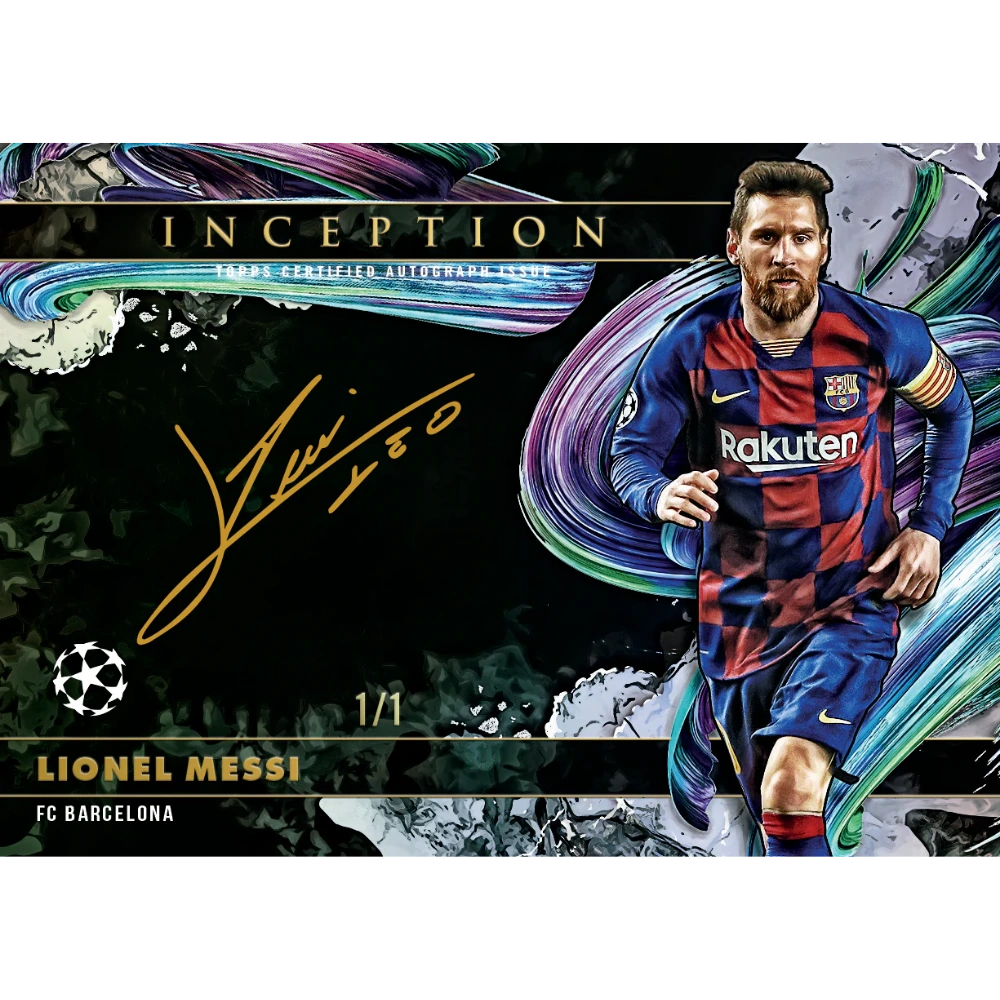 Topps 2025-26 Inception UEFA Club Competitions - Hobby Box