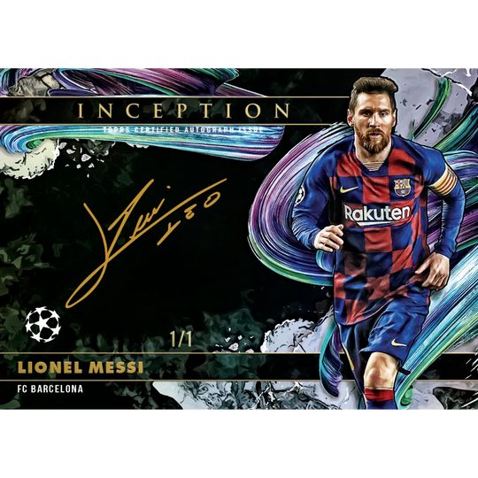 Topps 2025-26 Inception UEFA Club Competitions - Hobby Box
