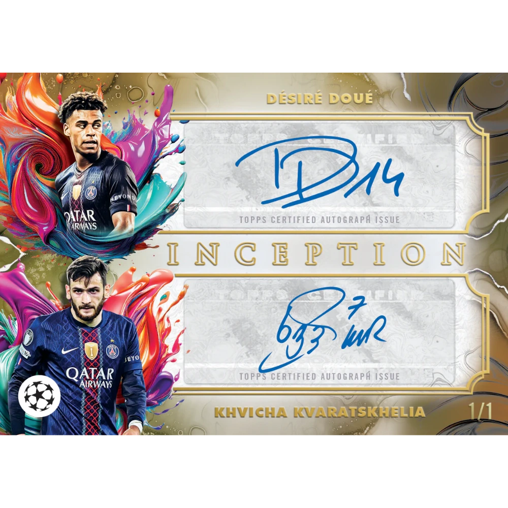 Topps 2025-26 Inception UEFA Club Competitions - Hobby Box