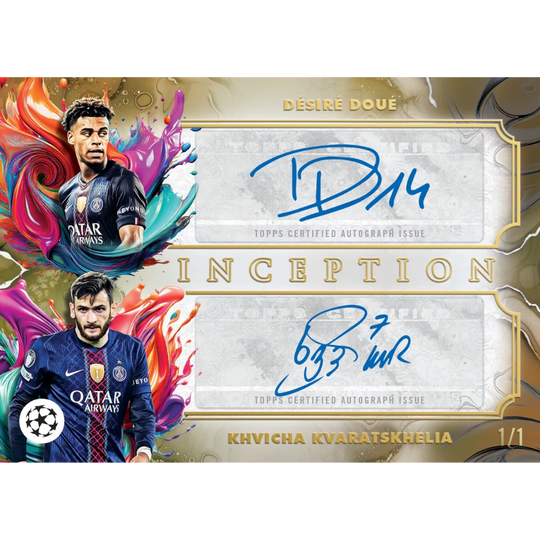 Topps 2025-26 Inception UEFA Club Competitions - Hobby Box