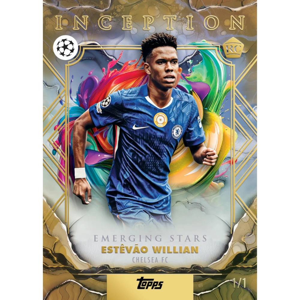 Topps 2025-26 Inception UEFA Club Competitions - Hobby Box