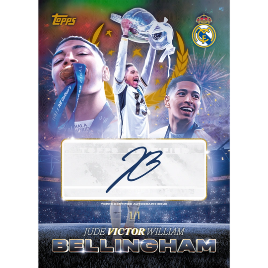 Topps 2025-26 Los Blancos Real Madrid C.F. - Hobby Box