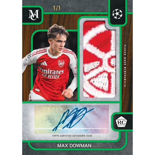 Topps 2025-26 Museum UEFA Club Competitions - Hobby Box