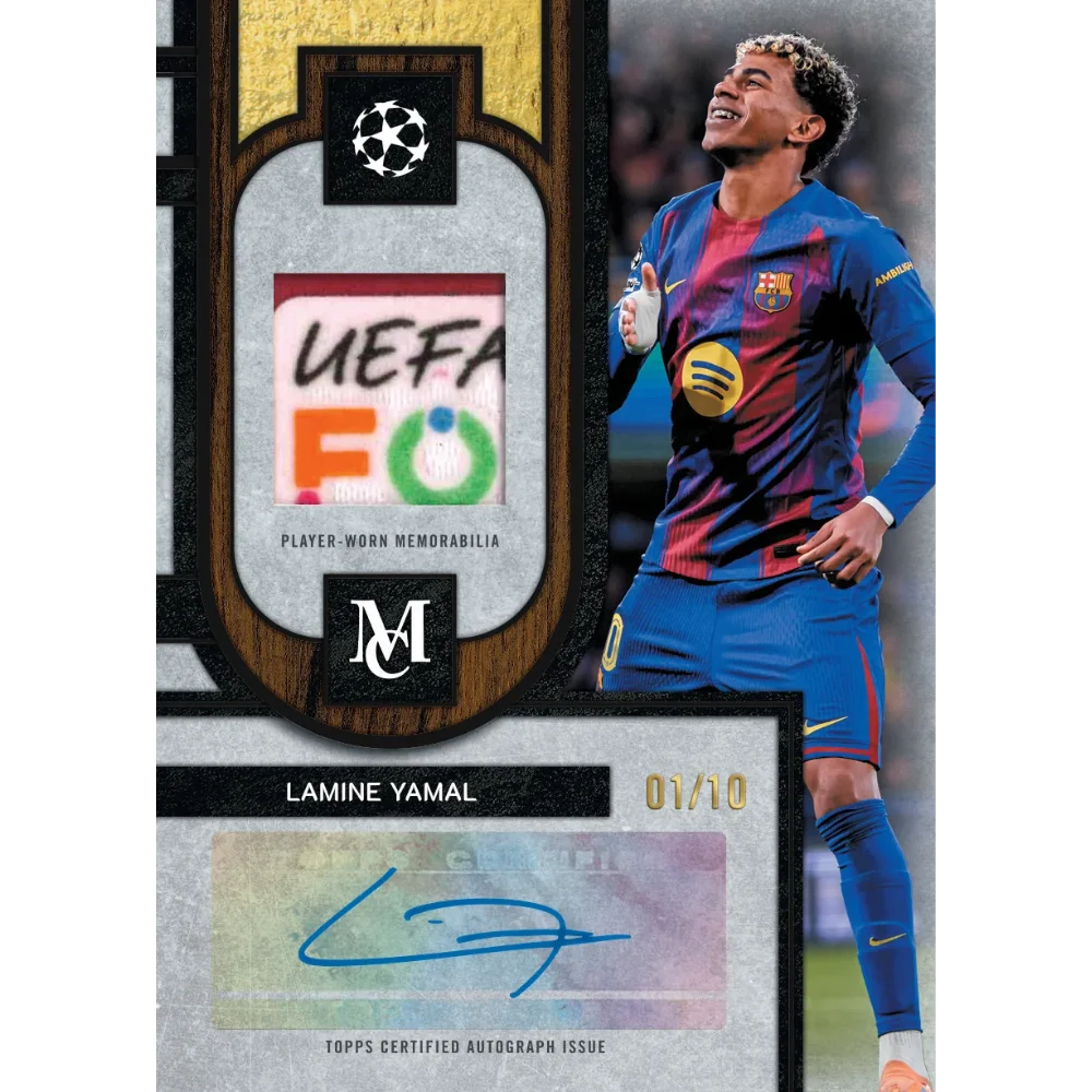 Topps 2025-26 Museum UEFA Club Competitions - Hobby Box