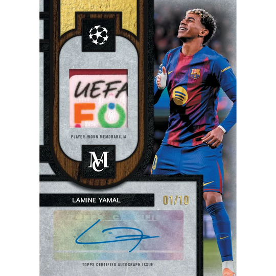 Topps 2025-26 Museum UEFA Club Competitions - Hobby Box