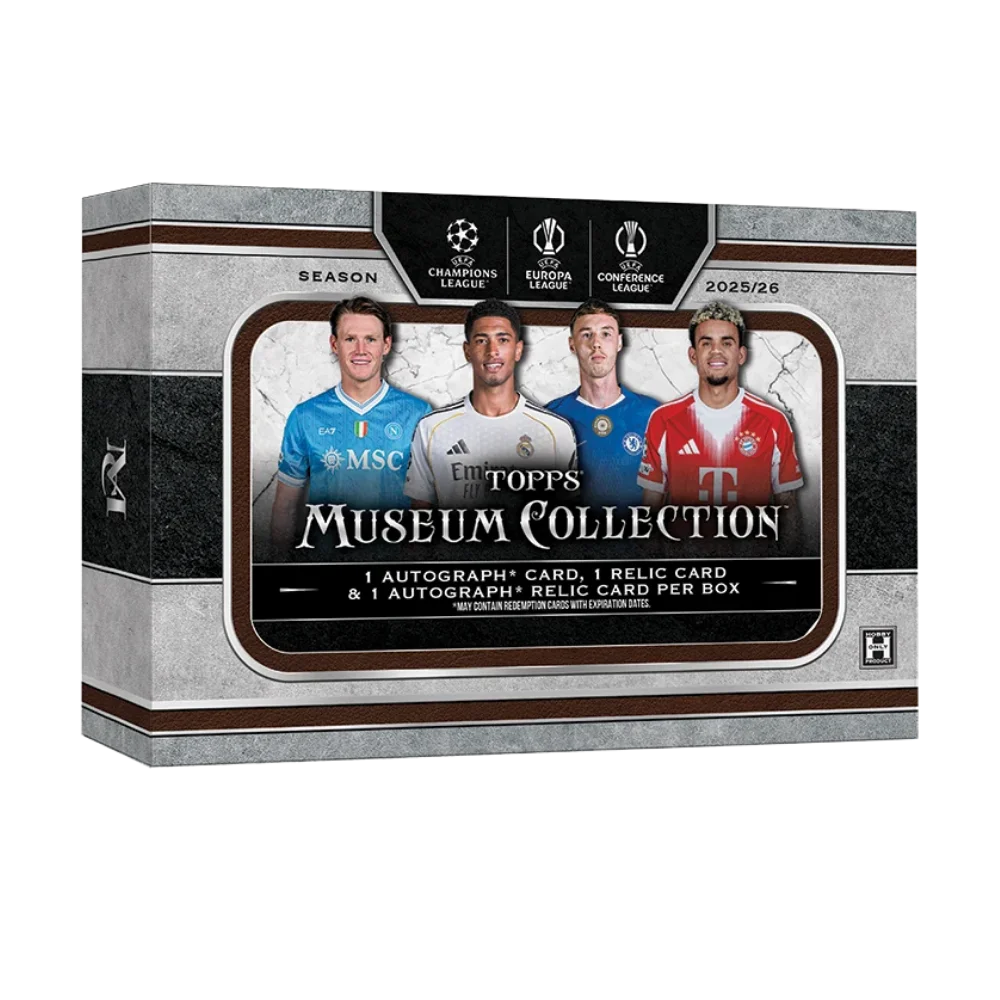 Topps 2025-26 Museum UEFA Club Competitions - Hobby Box