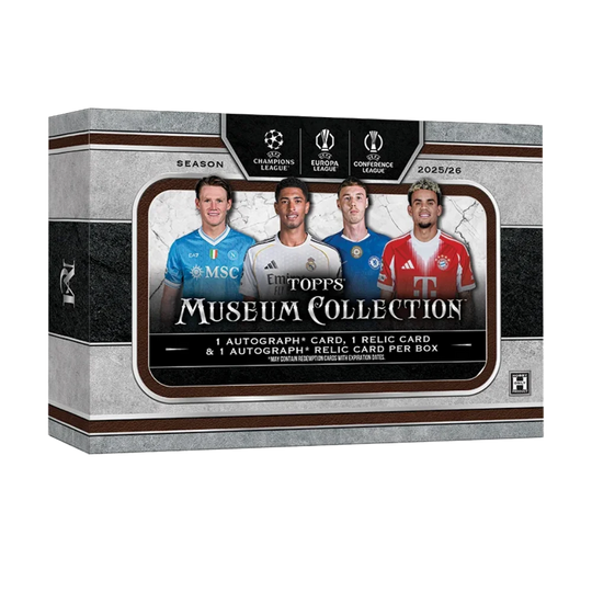 Topps 2025-26 Museum UEFA Club Competitions - Hobby Box