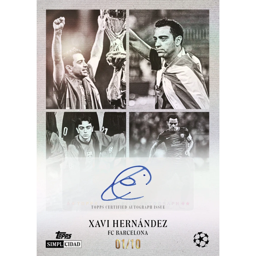 Topps 2025-26 Simplicidad UEFA Club Competitions - Hobby Box