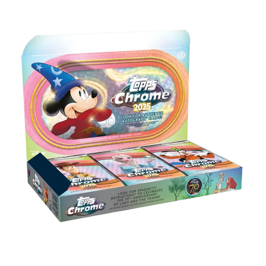 Topps 2025 Chrome Disney - Hobby Box