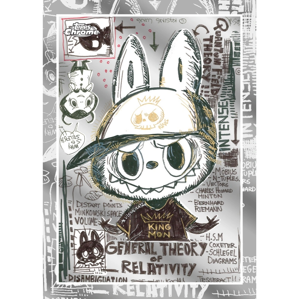 Topps 2025 Chrome Labubu 10th Anniversary - Hobby Box