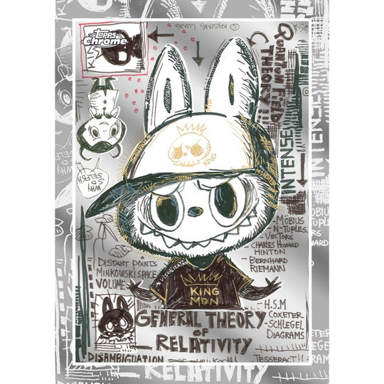 Topps 2025 Chrome Labubu 10th Anniversary - Hobby Box