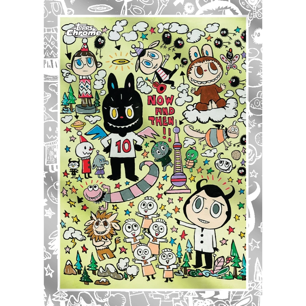 Topps 2025 Chrome Labubu 10th Anniversary - Hobby Box