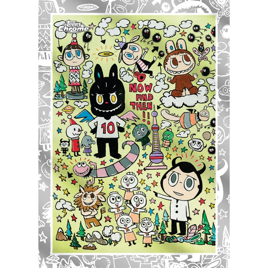 Topps 2025 Chrome Labubu 10th Anniversary - Hobby Box