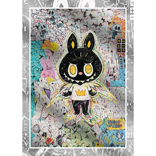 Topps 2025 Chrome Labubu 10th Anniversary - Hobby Box