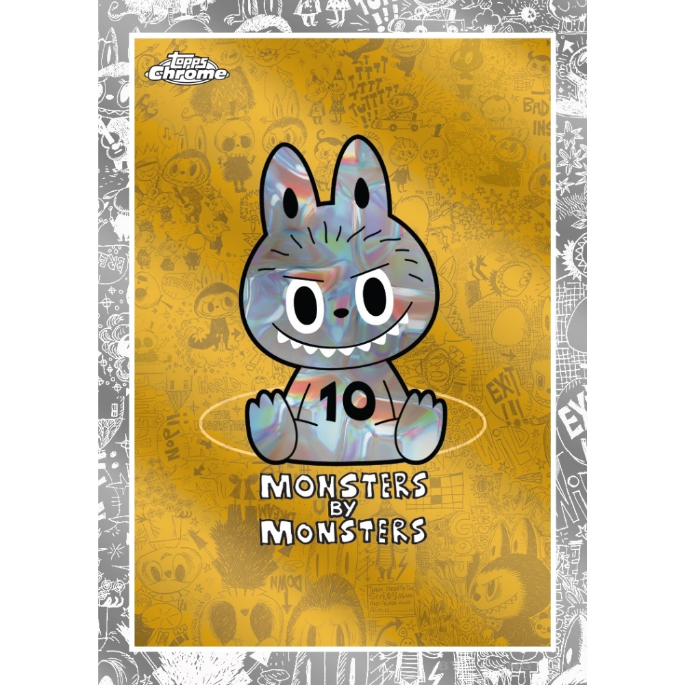 Topps 2025 Chrome Labubu 10th Anniversary - Hobby Box