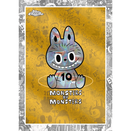 Topps 2025 Chrome Labubu 10th Anniversary - Hobby Box