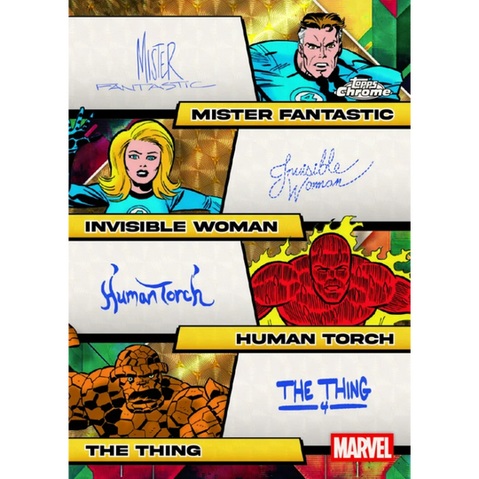 Topps 2025 Chrome Marvel Comics - Value Box