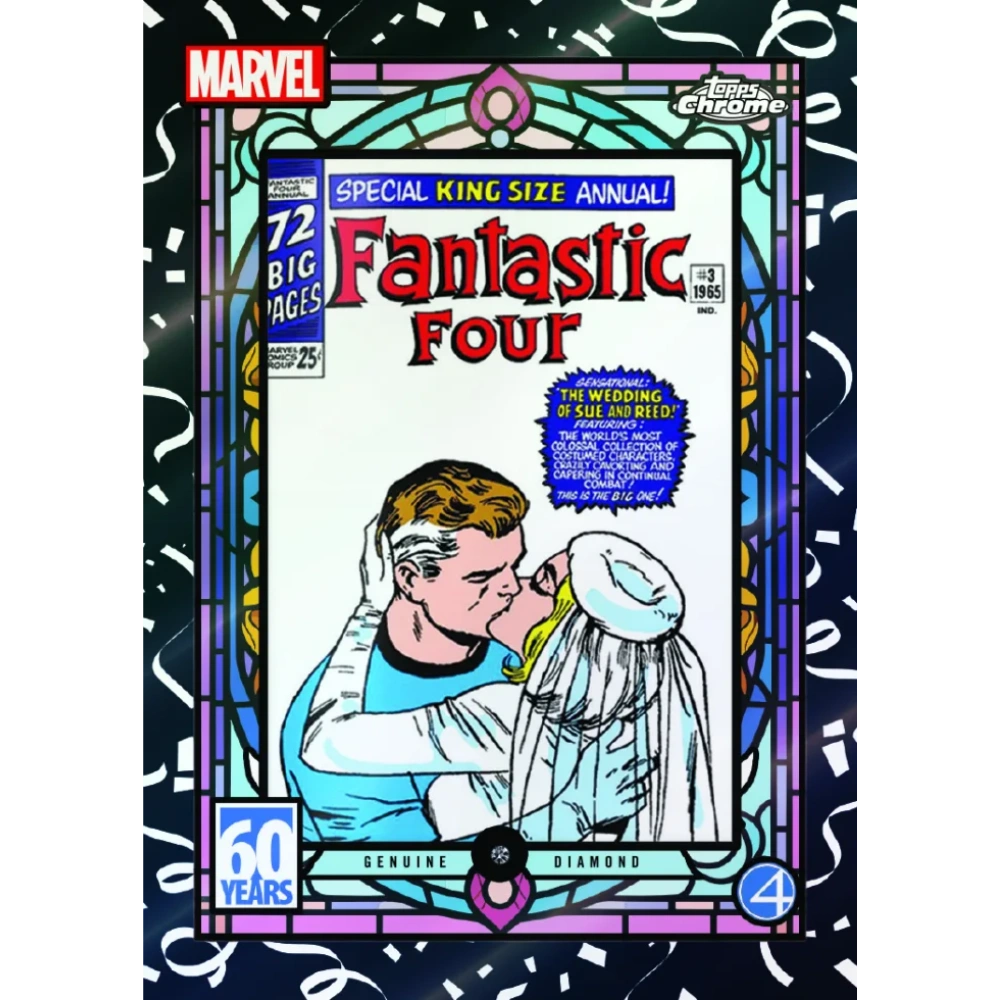Topps 2025 Chrome Marvel Comics - Hobby Box