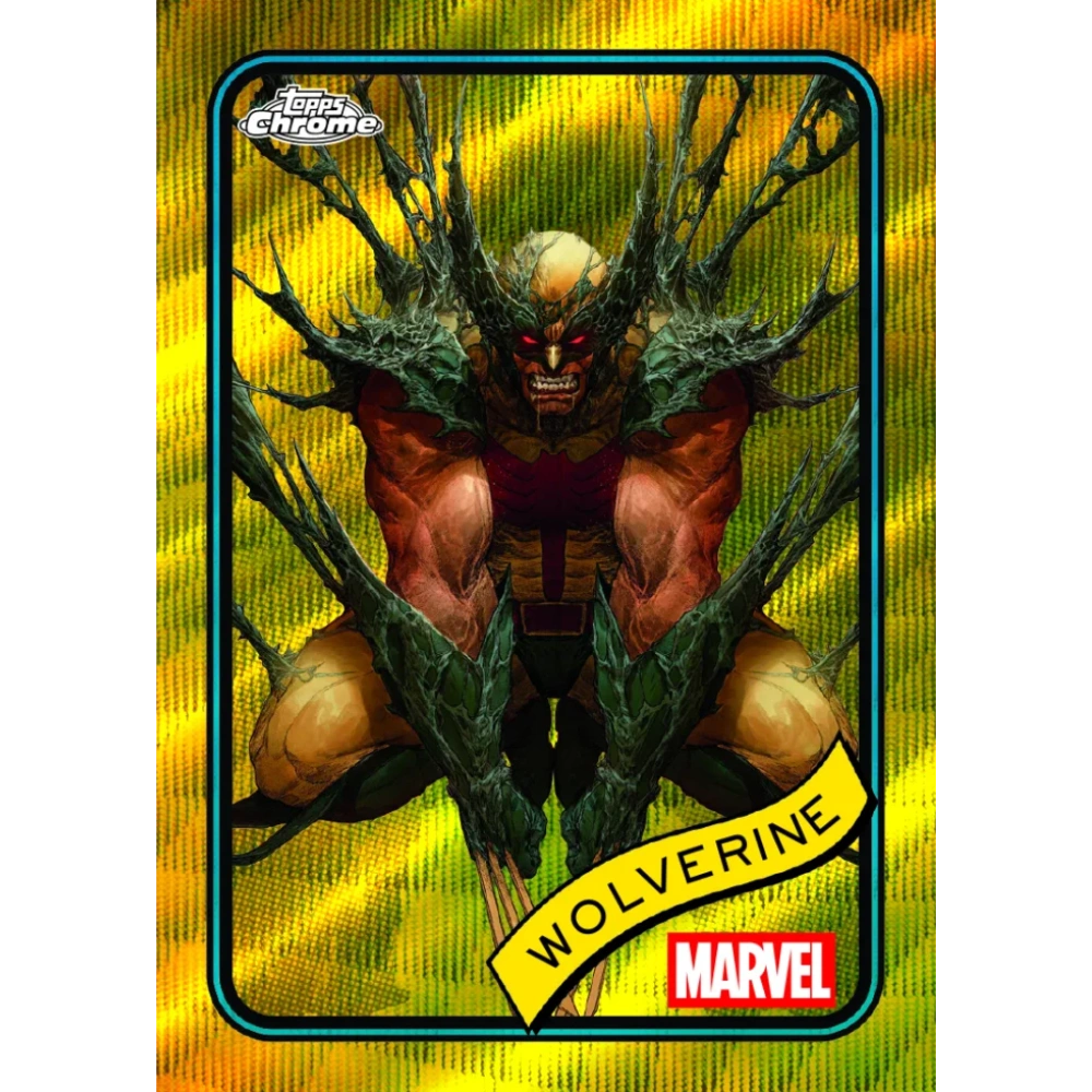 Topps 2025 Chrome Marvel Comics - Value Box