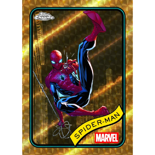 Topps 2025 Chrome Marvel Comics - Hobby Box