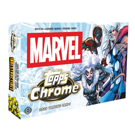 Topps 2025 Chrome Marvel Comics - Hobby Box