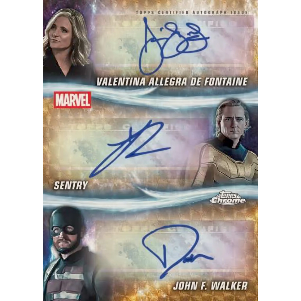 Topps 2025-26 Chrome Marvel Studios - Hobby Box