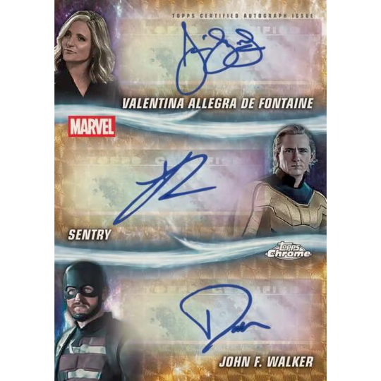 Topps 2025-26 Chrome Marvel Studios - Hobby Box