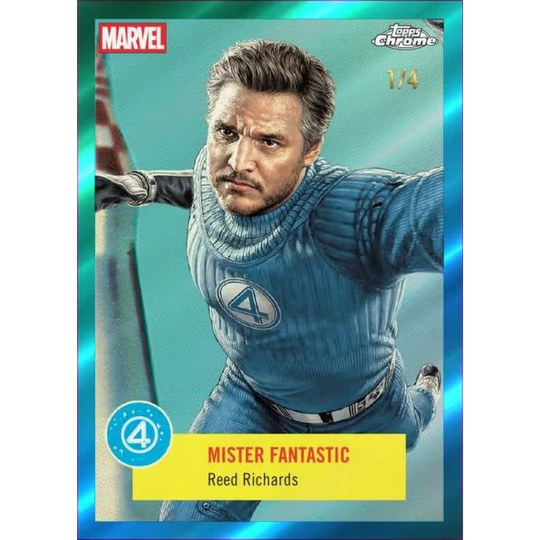 Topps 2025-26 Chrome Marvel Studios - Hobby Box