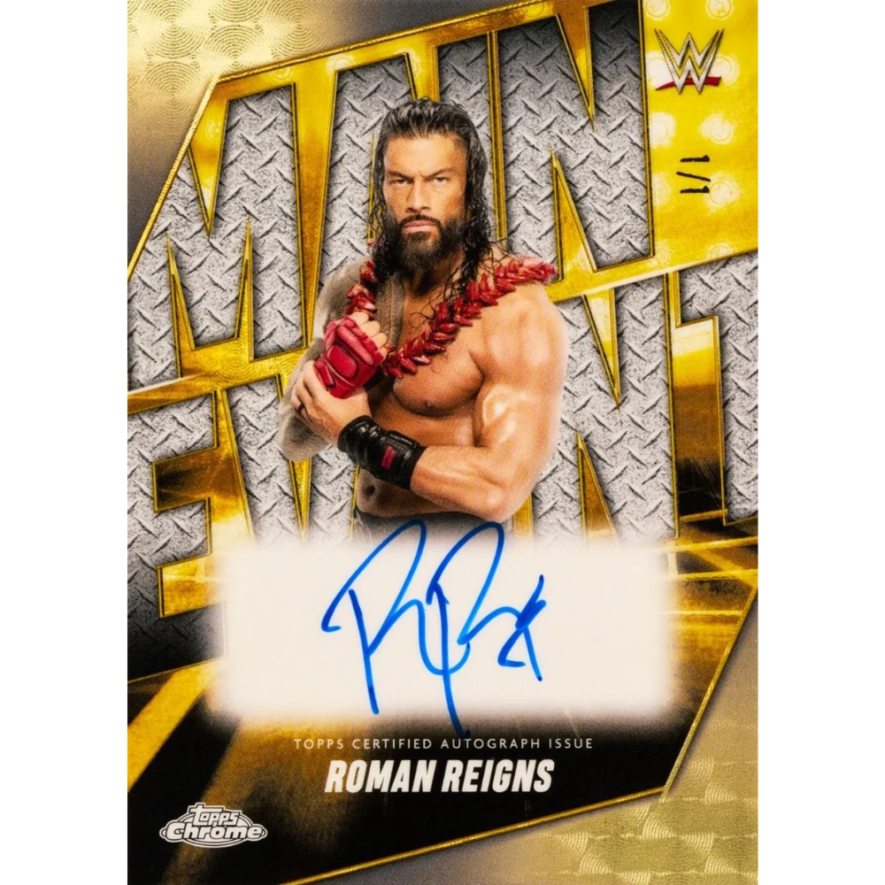 Topps 2025 Chrome WWE - Blaster Box [LIVE BOXBREAK]