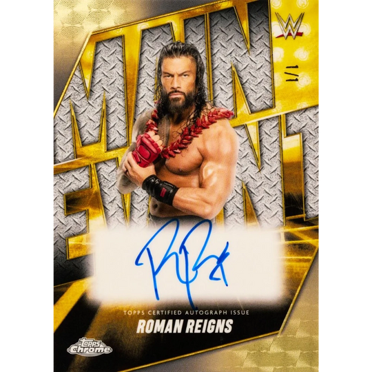 Topps 2025 Chrome WWE - Blaster Box [LIVE BOXBREAK]