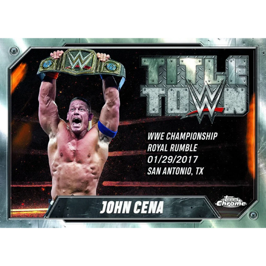 Topps 2025 Chrome WWE - Blaster Box [LIVE BOXBREAK]