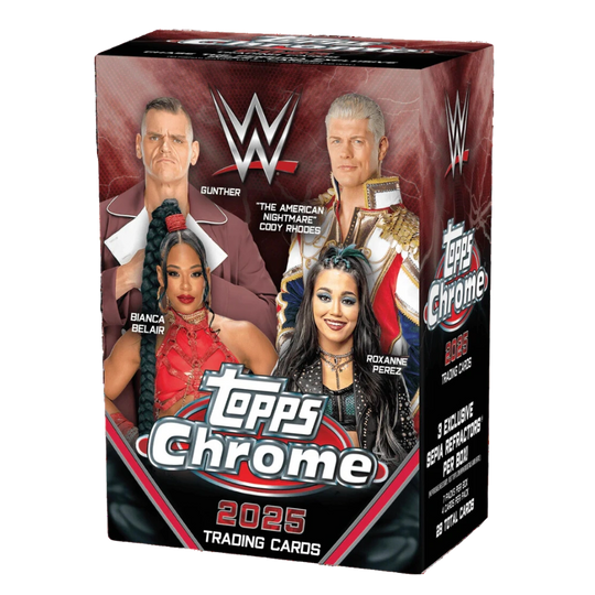 Topps 2025 Chrome WWE - Blaster Box [LIVE BOXBREAK]