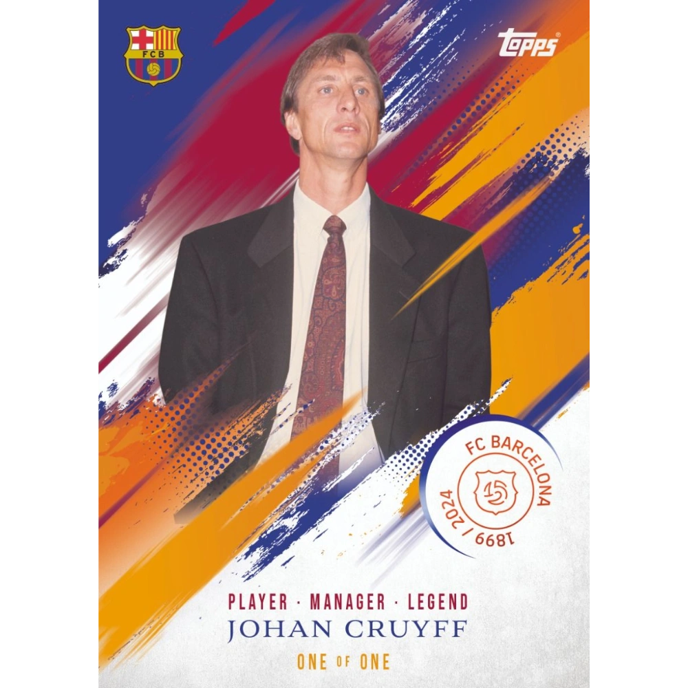 Topps 2025 FC Barcelona 125th Anniversary - Hobby Box LIVE-BOXBREAK