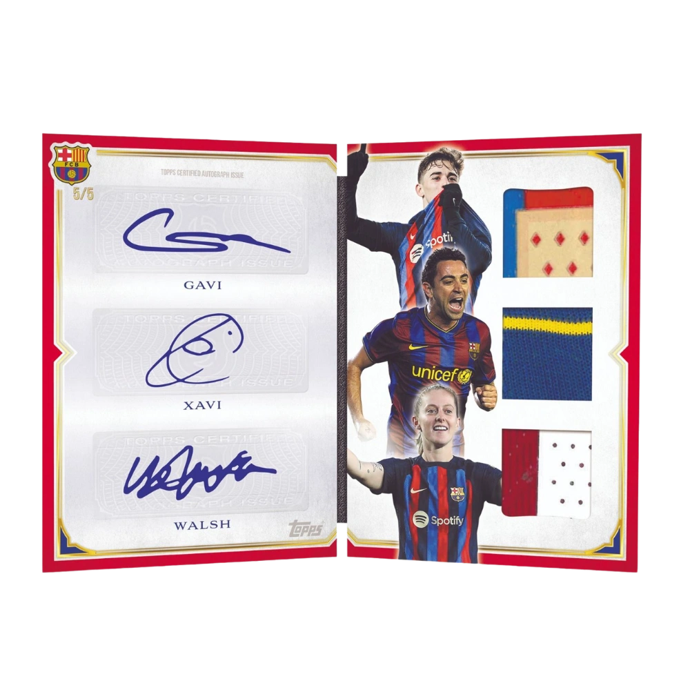 Topps 2025 FC Barcelona 125th Anniversary - Hobby Box LIVE-BOXBREAK