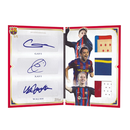 Topps 2025 FC Barcelona 125th Anniversary - Hobby Box LIVE-BOXBREAK