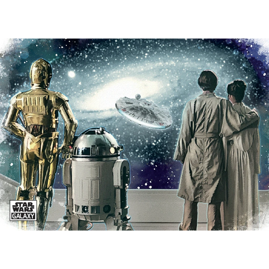 Topps 2025 Star Wars Galaxy Chrome - Hobby Box