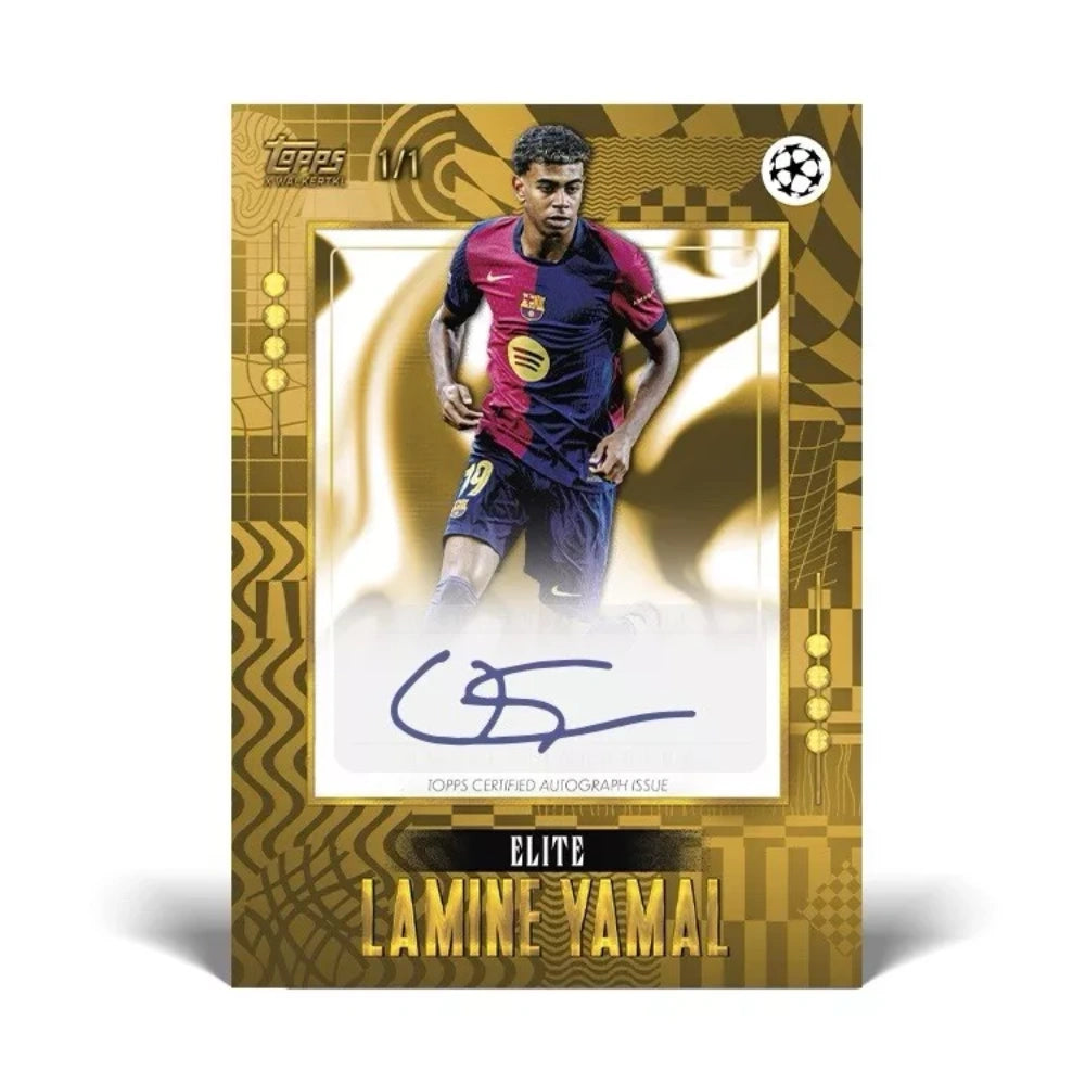 Topps 2025 UEFA Champions League Gold - Hobby Box - LIVE-BOXBREAK