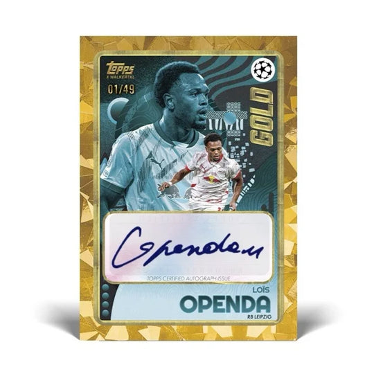 Topps 2025 UEFA Champions League Gold - Hobby Box - LIVE-BOXBREAK