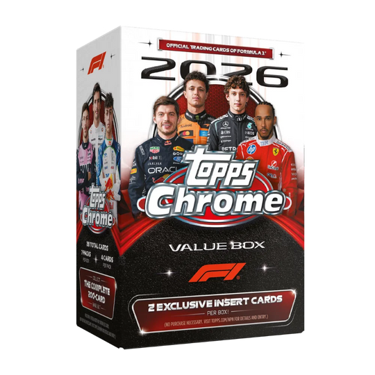 Topps 2026 Chrome Fórmula 1 - Value Box