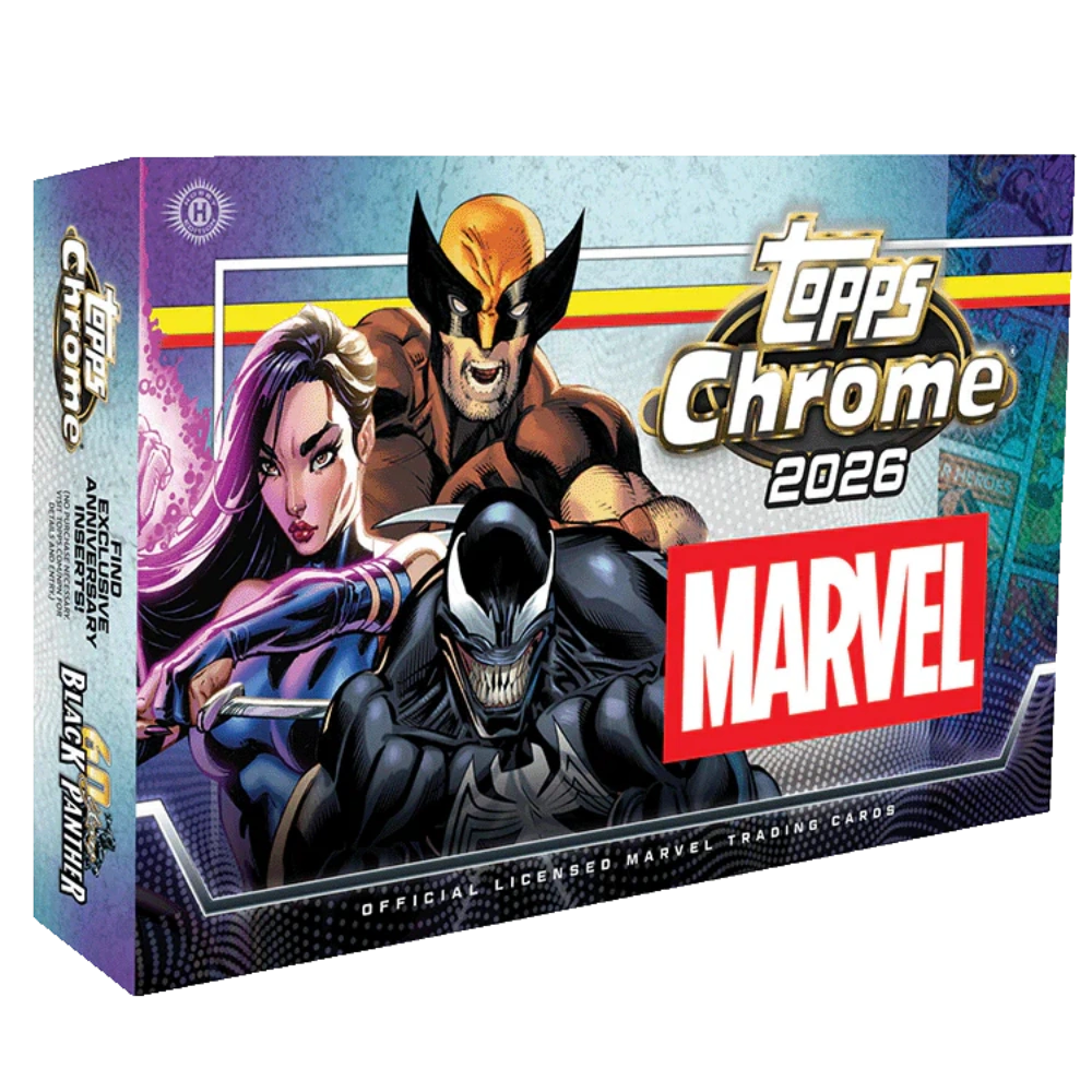 Topps 2026 Chrome Marvel Comics - Hobby Box