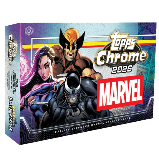 Topps 2026 Chrome Marvel Comics - Hobby Box
