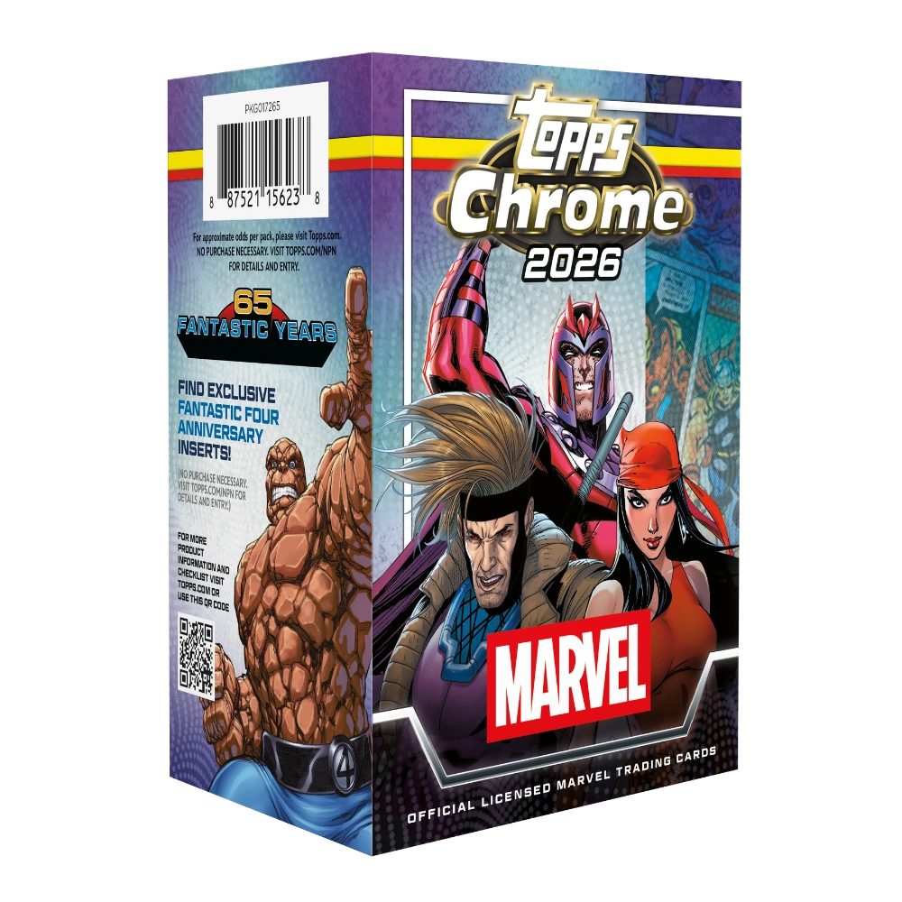 Topps 2026 Chrome Marvel Comics - Value Box