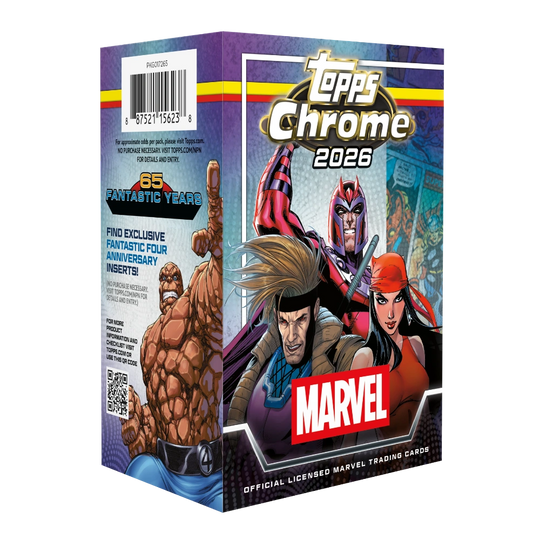Topps 2026 Chrome Marvel Comics - Value Box
