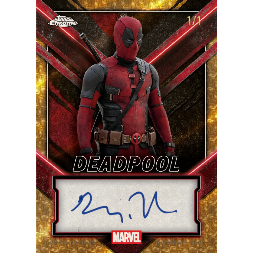 Topps 2026 Chrome Marvel Deadpool - Hobby Box