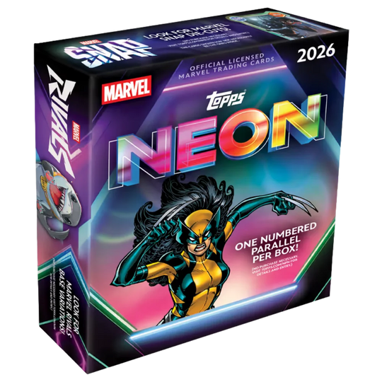 Topps 2026 Neon Marvel Comics - Mega Box
