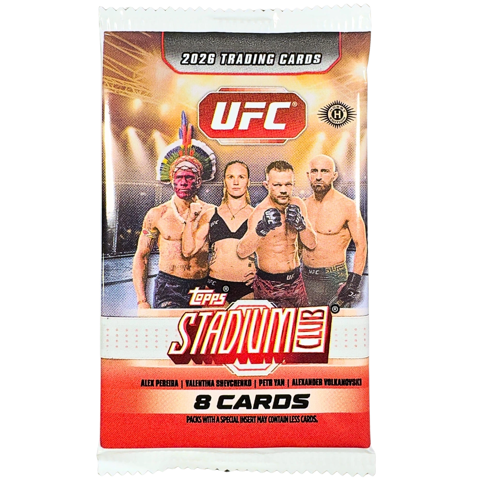 Topps 2026 Stadium Club UFC Hobby Box - EINZELPACK