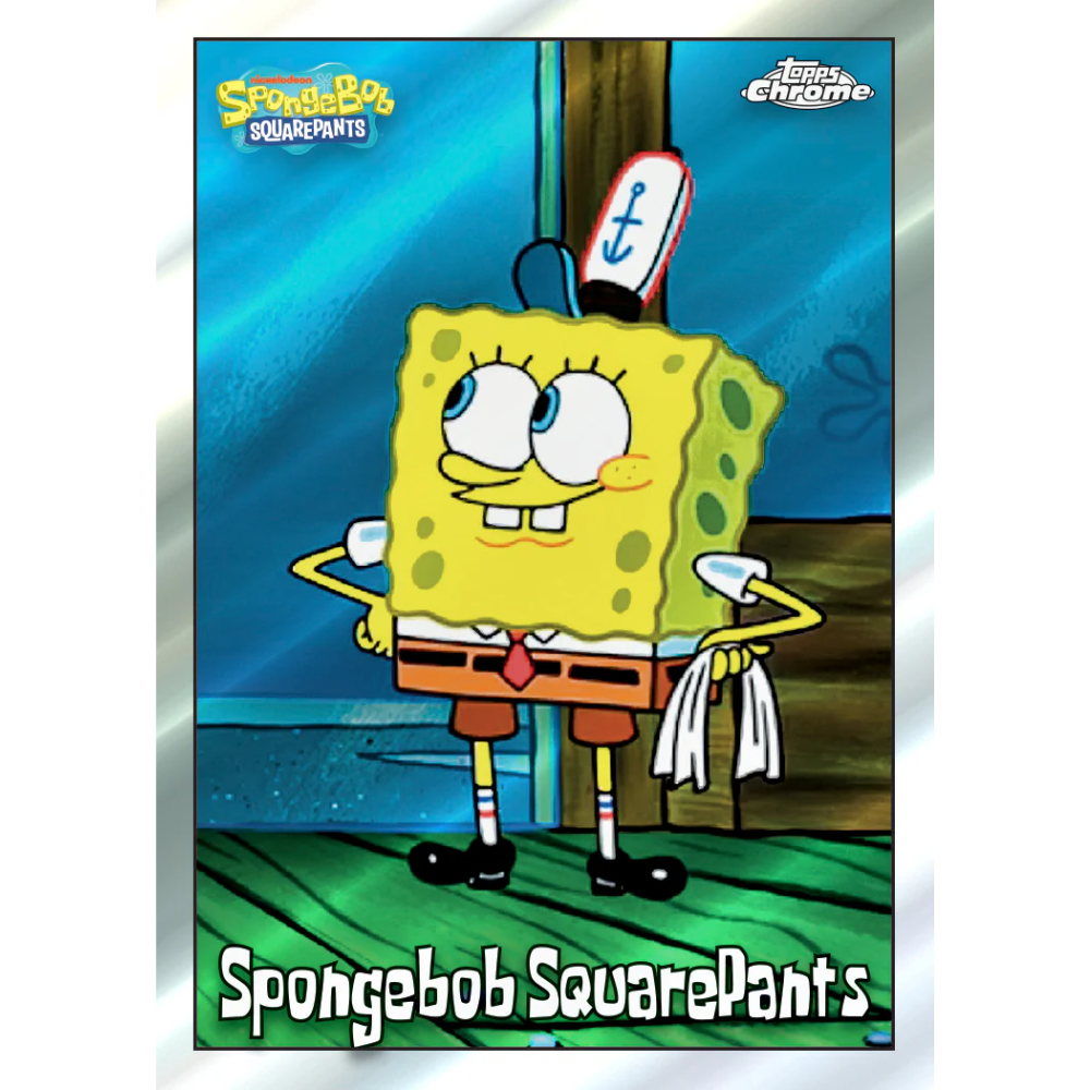 Topps 2025 Chrome SpongeBob - Hobby Box